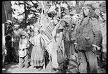 Six Nations Indians at celebration of 150th anniversary of His Majesty's Chapel of the Mohawks, Brantford, Ont 1 July, 1935