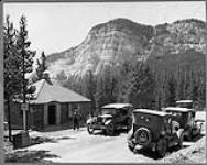 Tunnel Mountain and Caretaker's Office at auto camp, Banff National Park, Alberta Sept. 1928