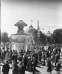 [Gooderham Fountain, Canadian National Exhibition, Toronto, Ont.] Sept. 7, 1937