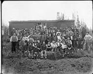 Frontier College with immigrants from Europe, Dauphin, Man. 1907 1907