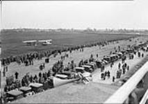 View of airfield during the Montreal Air Pageant 6 Ot. 1929
