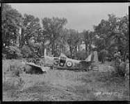 Crashed RCAF Harvard Aircraft 3111. Centre Lake (?), Ont., ca, 1942 ca. 1942