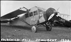 Fairchild FC-2 aircraft, St. Hubert, P.Q., 1928 1928