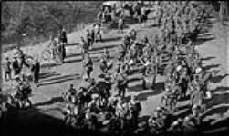 37th Battalion band in High Park 30 Oct. 1915