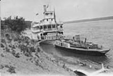 S.S. "Distributor" during the voyage of H.E. Baron Byng of Vimy down the Mackenzie River, N.W.T., 1925 1925