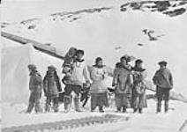 Group of Eskimos, Nottingham Island, N.W.T c. 1927.