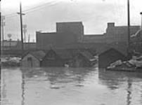 Don River in flood Toronto, Ont 4:15 p.m., Mar. 12, 1920