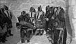 La danse des "Copper Eskimos" April 1931