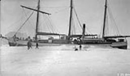 "Arctic" beset in ice off Cape Mercy July 1925.