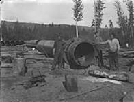 Klondike Pipe - Hand Riveting - Expansion Joint Summer 1908