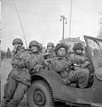 Personnel of the 1st Canadian Parachute Battalion, Greven, Germany, 4 April 1945 April 4, 1945.