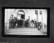 [Unidentified group at] Hotel Vancouver, [Vancouver, B.C., ca. 1888] ca.1888.