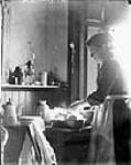 Margaret Hyde washing dishes 17 October 1893.
