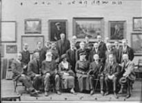 Group of artists at the opening of the Art Museum of Toronto 4 Apr. 1918