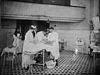 Operating room of a unidentified hospital c 1900