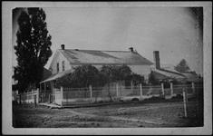 Two story fenced house 'Vinnie's House?' ca. 1868