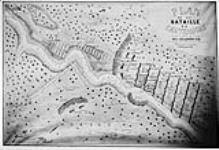 Plan of the Battle of Chateaugay (sic), 26 Oct. 1813 - Photographic reproduction of historical plan Apr. 1865