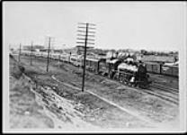 C.P.R. (Canadian Pacific Railway) Train No.8, the "Trans Canada Limited", eastbound behind Locomotive No.2647 ca.1920-1930