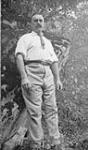 Unidentified man in woods ca. 1908