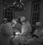 Surgery in process at the R.C.A.F. Station Hospital May 1943