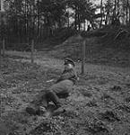 German officer, a prisoner of war after attack by the 1 Canadian Parachute Battalion 24 Mar. 1945