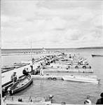 Scene along the waterfront - Prince Albert National Park c.a. 1945