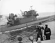 Surrender of the German submarine U-889 off Shelburne, Nova Scotia, Canada, 13 May 1945 May 13, 1945