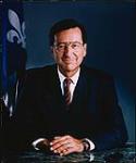 Portrait du Premier ministre du Québec, Robert Bourassa 1989.