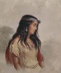 Jeune femme de la tribu des Têtes-Plates 1867