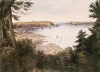 Québec et baies de Pointe à Piso 1840