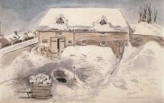 Col. Chaplin's Stable and Yard, Quebec December, 1838
