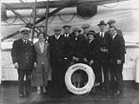 Rt. Hon. W.L. Mackenzie King aboard S.S. MONTCALM Sept. 29, 1923