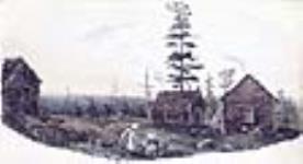 Corporal's House on the Portage between Lake Simcoe and the Nottawasaga (Ont.) River / La maison du caporal sur le chemin du portage entre le lac Simcoe et la rivière Nottawasaga (Ont.) 16 avril 1825