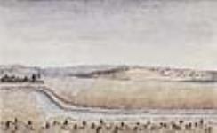 Vue du fort Cumberland en Nouvelle-Écosse 1755