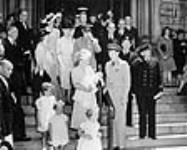 Christening of Princess Margaret Francisca, daughter of Crown Princess Juliana and Prince Bernhard of the Netherlands, St. Andrew's Church 29 June 1943