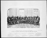 Assemblée internationale à Québec des délégués des législatures du Canada : Nouvelle-Écosse, Nouveau-Brunswick, Île-du-Prince-Édouard et Terre-Neuve 27 octobre 1864.