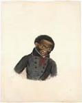 Portrait d'un garçon afro-canadien 1840-1846.