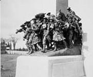 Group of bronze figures on the National War Memorial, Ottawa, Ont 1938