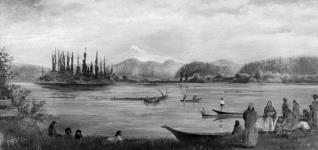 View Across the Fraser, From Port Hammond late 19th century