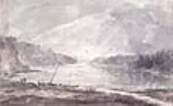 L'embouchure du bassin Twenty Mile, près de Jordan (Ontario), sur le lac Ontario mai 10, 1794