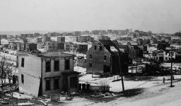 Damage caused by the Halifax Explosion 6 Dec. 1917