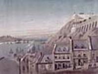 Vue de Québec depuis la porte Prescott 1860