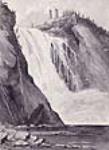 Les chutes Montmorency en été ca 1873