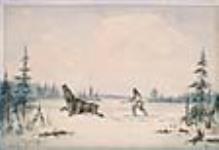 Hunting Moose ca 1860
