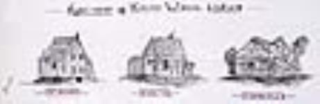 34. Specimens of Houses between Stations. June 5th [1878 - G.T.R. near Windsor] 5 juin 1878