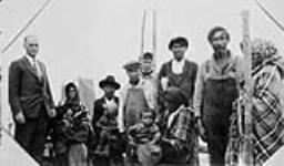 Dr. O'Gorman and some of his patients at Windigo Lake, [Ont.] July 20, 1930