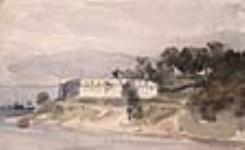 Casernes sur l'île Ste-Hélène July 1838