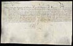 [Provisions de conseiller au Conseil souverain de Québec pour René-Louis ...] 1675, avril, 26