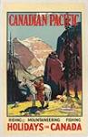 Canadian Pacific - Riding - Mountaineering - Fishing Holidays in Canada 1925