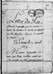 [Lettre du roi à Courcelle pour lui ordonner de diviser ...] (1669)